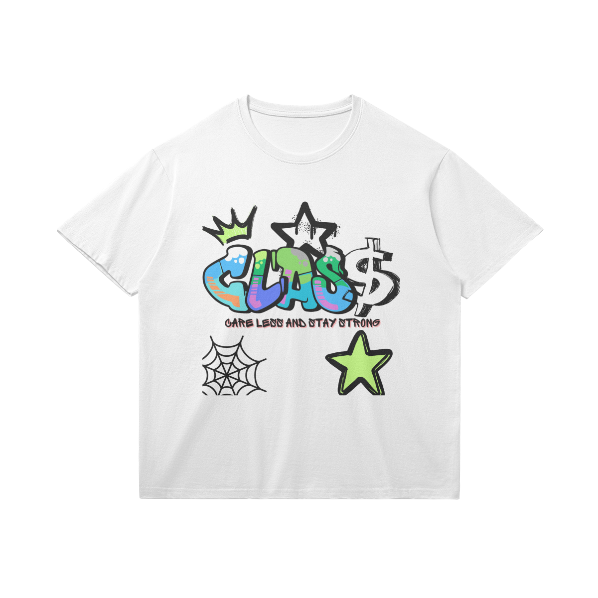 CLAS$ Shirt White (Over Sized)